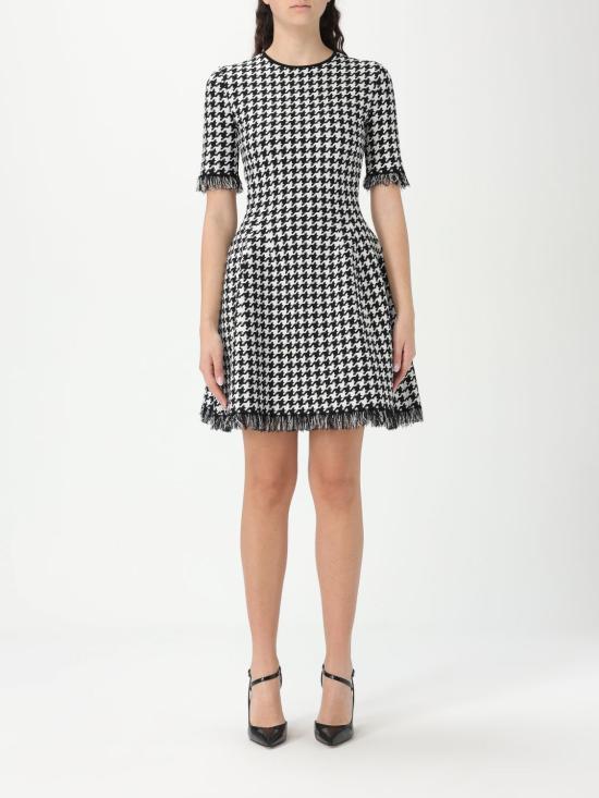 25FW 알렉산더 맥퀸 롱 원피스 829320Q1BDB 1080 Black