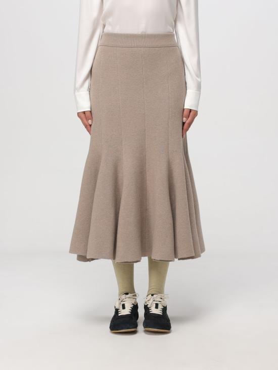 25FW 보테가베네타 롱 스커트 833850V33N0 9713 Beige