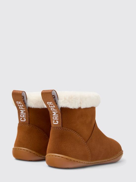 25FW [키즈] 캠퍼 슈즈 K900365 002 PEU 0 Brown - CAMPER