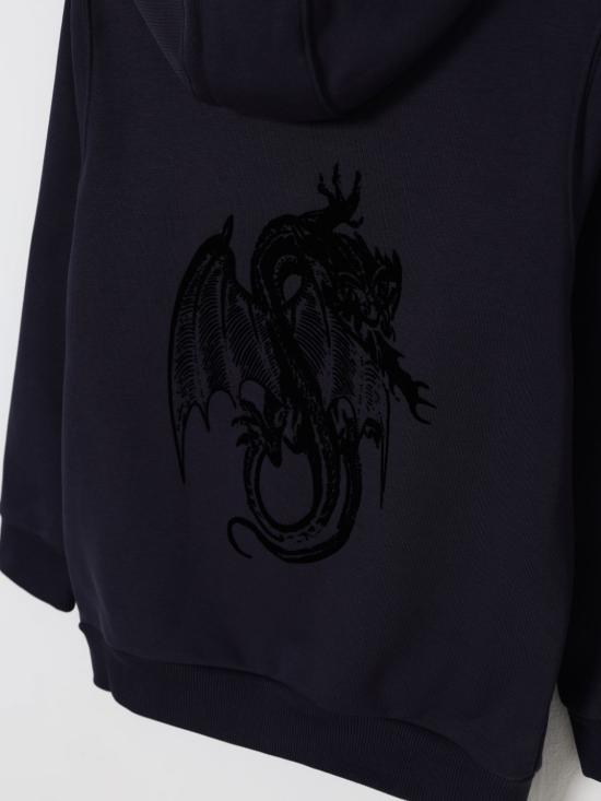 25FW [키즈] 지방시 풀오버 H30943 853 Marine - GIVENCHY