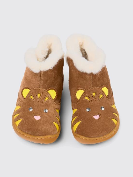 25FW [키즈] 캠퍼 슈즈 K900387 001 PEU 0 Brown - CAMPER