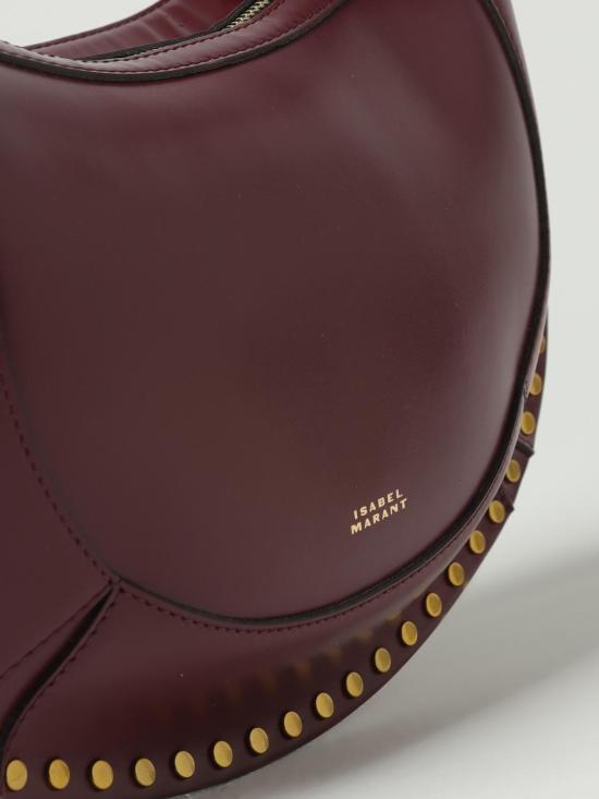 26FW 이자벨마랑 나오코 스터드 레더 백 PP0001FAA1C01M 80BY Red - ISABEL MARANT