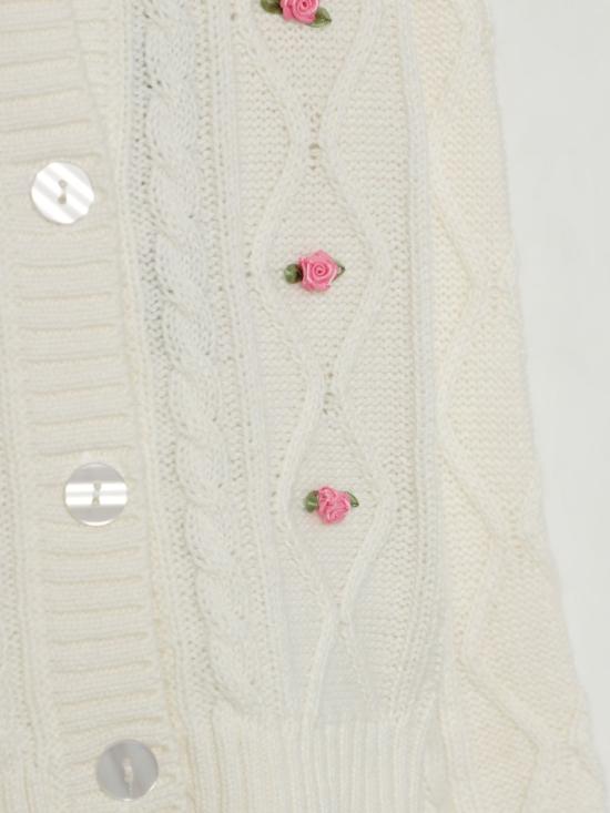 25FW [키즈] 모나리자 풀오버 19F8066060 0001 Yellow Cream - MONNALISA