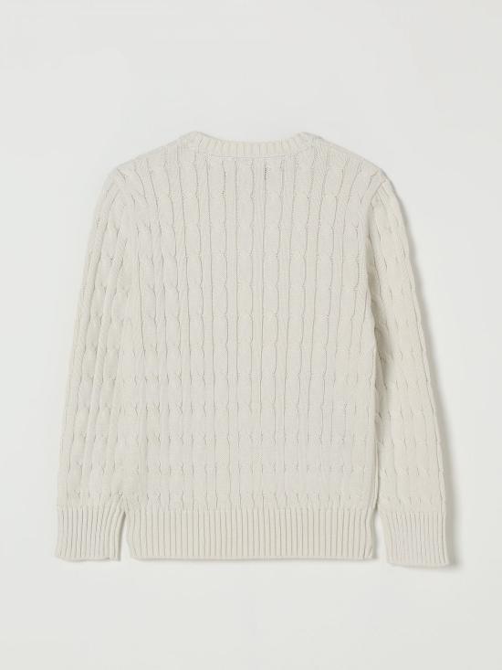 25FW [키즈] 폴로 랄프로렌 풀오버 323702674 024 Yellow Cream - POLO RALPH LAUREN