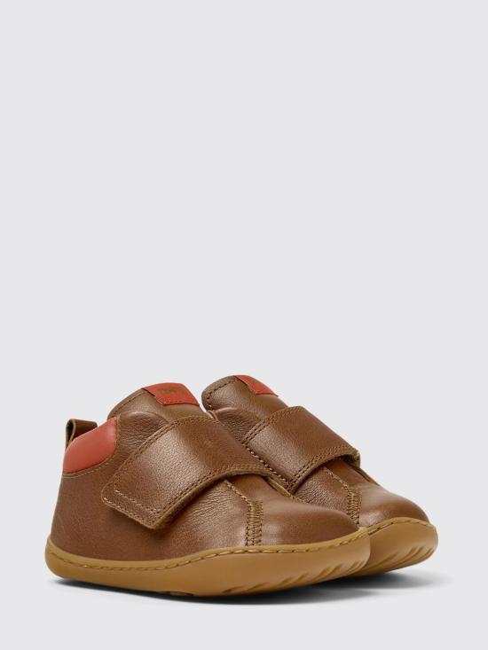 25FW [키즈] 캠퍼 스니커즈 K900386 001 PEU 0 Brown - CAMPER