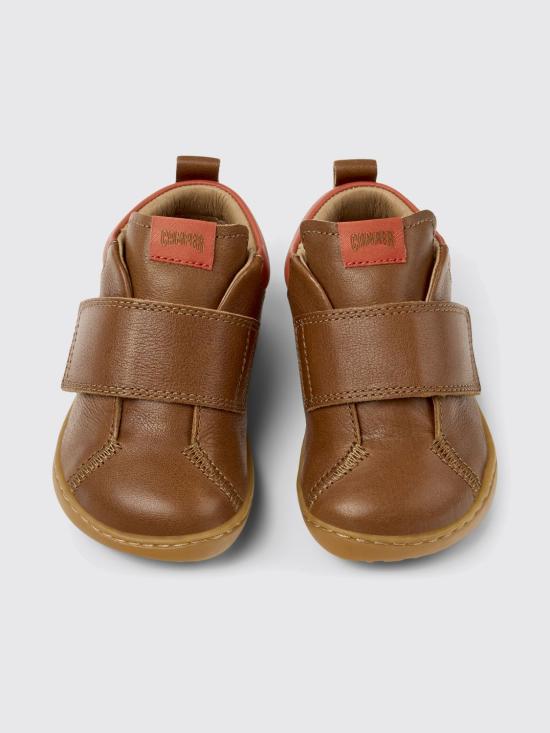 25FW [키즈] 캠퍼 스니커즈 K900386 001 PEU 0 Brown - CAMPER