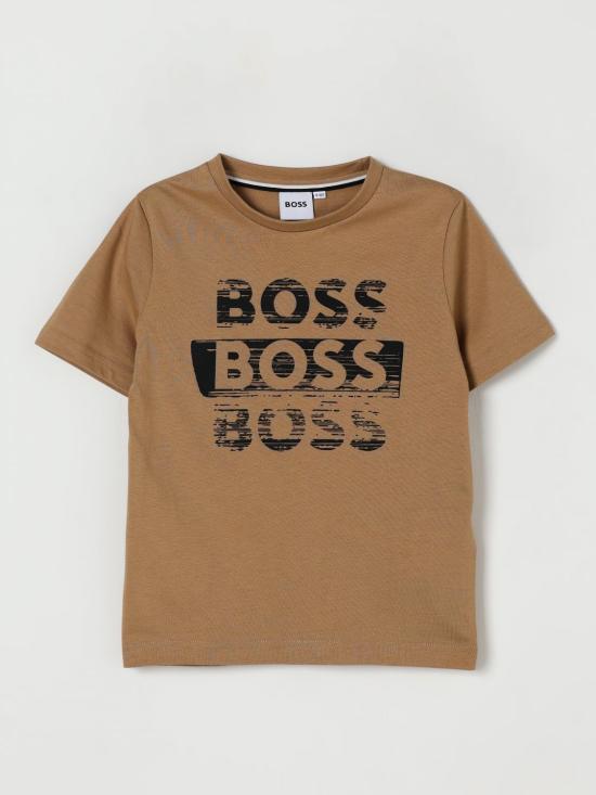 25FW [키즈] 보스 티셔츠 J52366 269 Biscuit