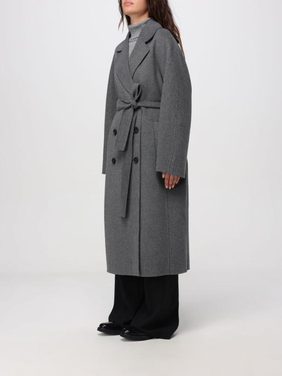 25FW 에스막스마라 폴 버진 울 코트 2529016021600 050 Charcoal - 'S MAX MARA