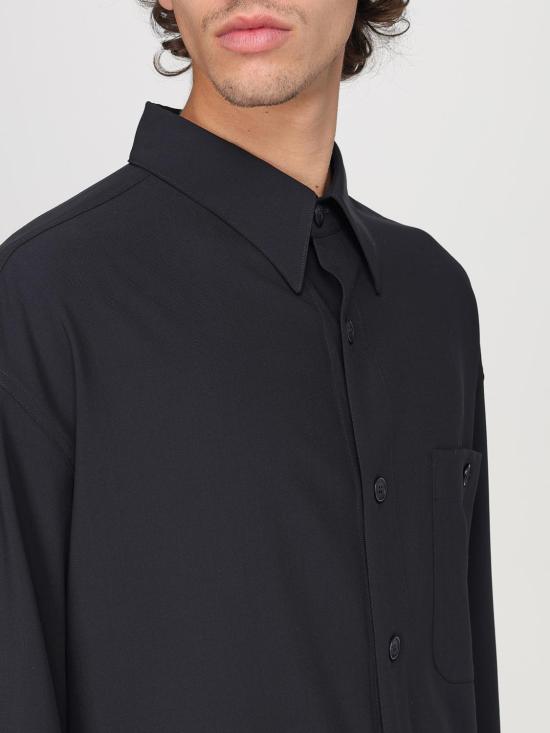 25FW 조르지오 아르마니 긴팔 셔츠 GM001429TE10043 UB109 Blue - GIORGIO ARMANI