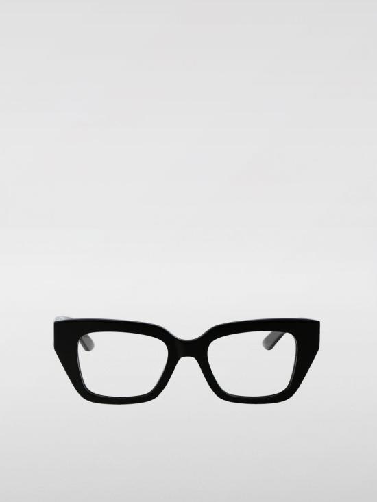 25FW 알렉산더 맥퀸 안경 AM0453O 001 Black - ALEXANDER MCQUEEN