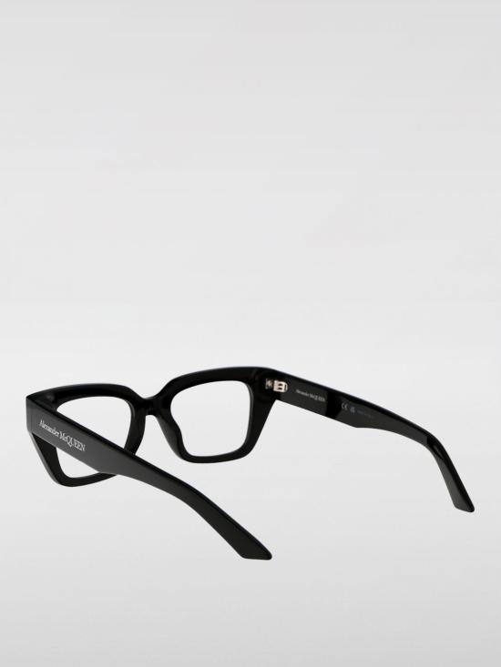 25FW 알렉산더 맥퀸 안경 AM0453O 001 Black - ALEXANDER MCQUEEN