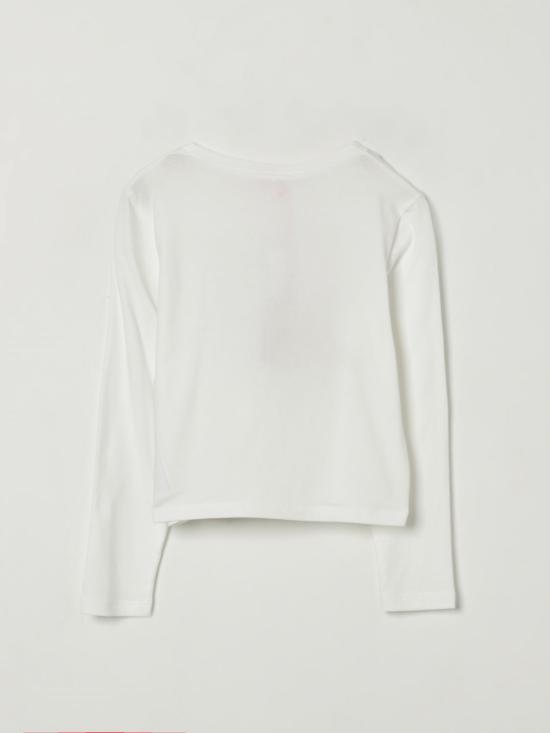 25FW [키즈] 리우조 티셔츠 GF5035J0088 B3951 White - LIU JO