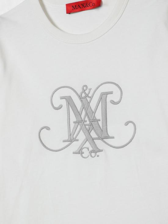25FW [키즈] 막스앤코 티셔츠 MX0196MX053 MX104 White - MAX & CO.