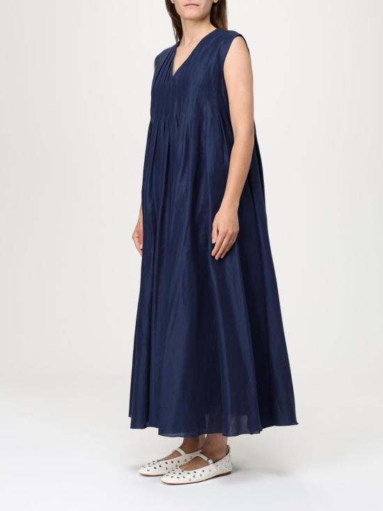 25FW 에스막스마라 롱 원피스 2519221023600 003 Navy - 'S MAX MARA