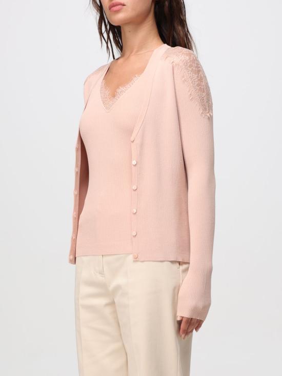 25FW 리우조 가디건 CF5159MS46M X0719 Pink - LIU JO