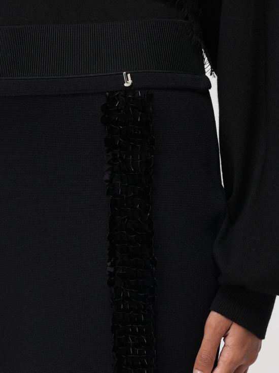 25FW 리우조 숏 스커트 CF5039MS55N 22222 Black - LIU JO