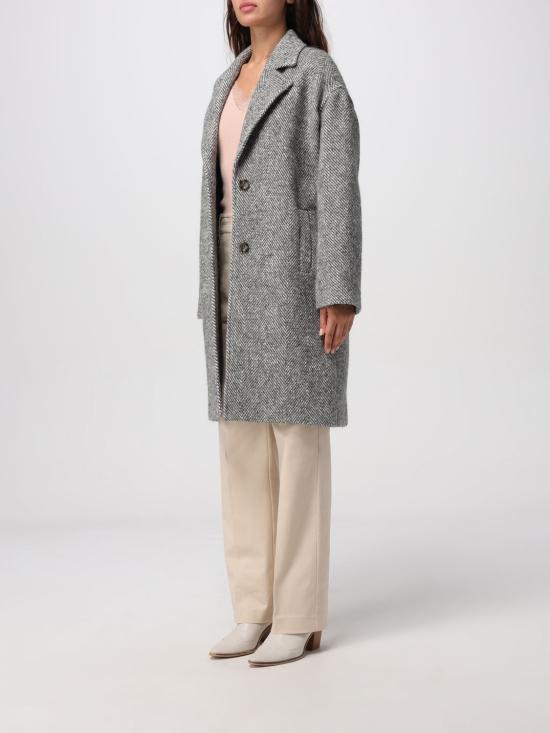 25FW 리우조 코트 CF5394TS74A M9849 Grey - LIU JO