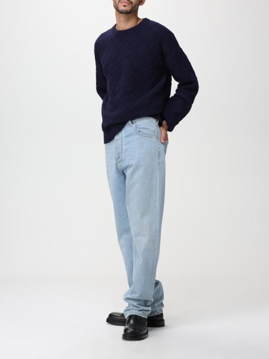  보테가베네타 스웨터 751972V36Y0 4121 Navy - BOTTEGA VENETA