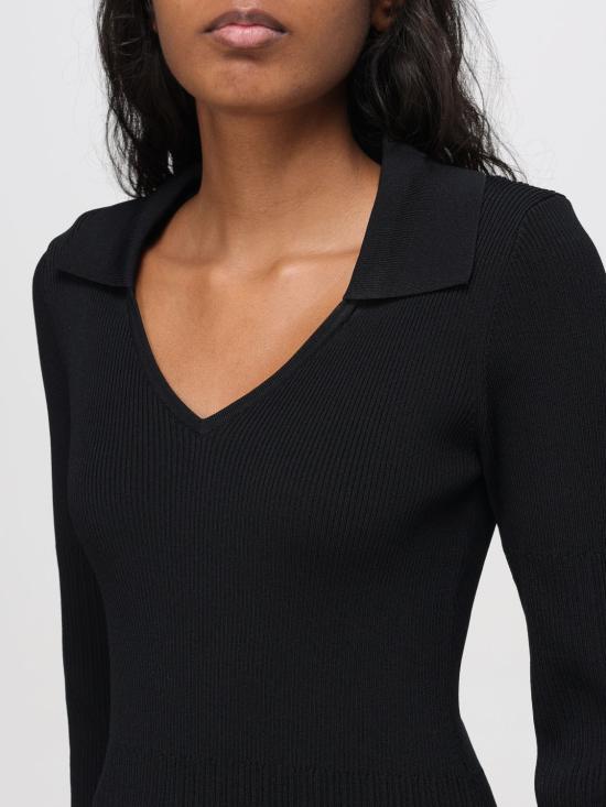 25FW 리우조 롱 원피스 CF5188MNS55N 22222 Black - LIU JO