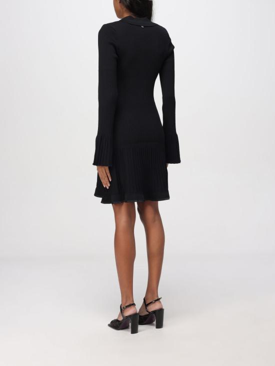 25FW 리우조 롱 원피스 CF5188MNS55N 22222 Black - LIU JO