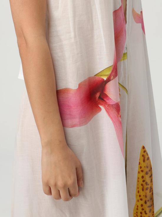 25SS 제니 롱 원피스 78AAO4M3NS681 003 White - GENNY