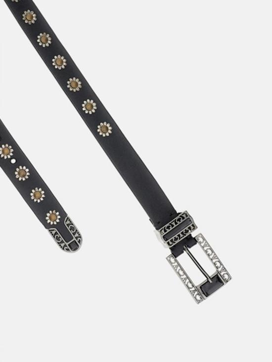 25FW 골든구스 레귤러 벨트 GWA00779A00077590100 Black - GOLDEN GOOSE