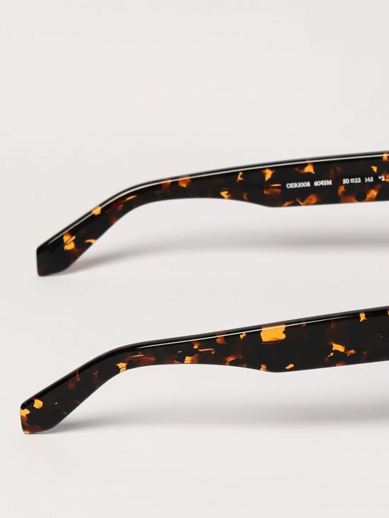 26SS 오프화이트 선글라스 OERI008C99PLA0046045 6045 Brown - OFF WHITE