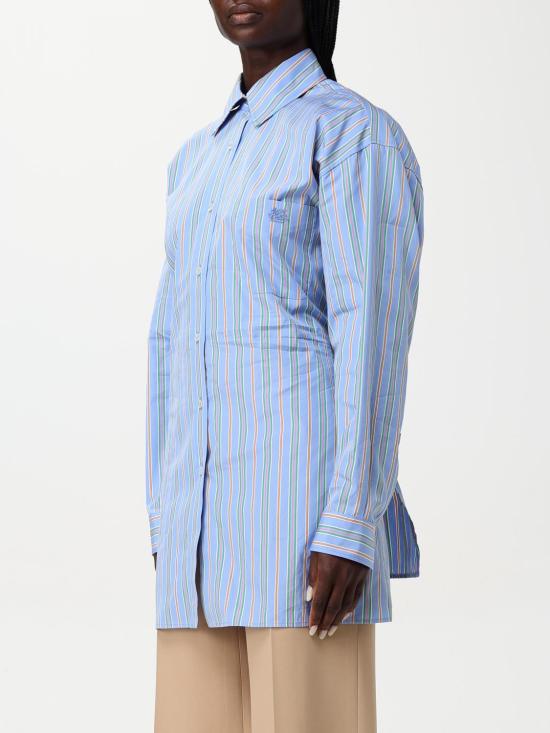 25SS 에트로 셔츠 WRIA005699TR576 S9880 Gnawed Blue - ETRO