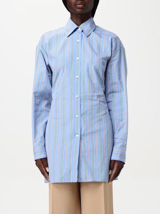 25SS 에트로 셔츠 WRIA005699TR576 S9880 Gnawed Blue