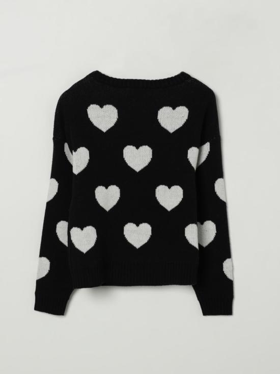 25FW [키즈] 모나리자 풀오버 17F6036060 0050 Black - MONNALISA