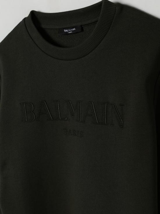 25FW [키즈] 발망 풀오버 BX4Q50Z3183 762VE Kaki - BALMAIN
