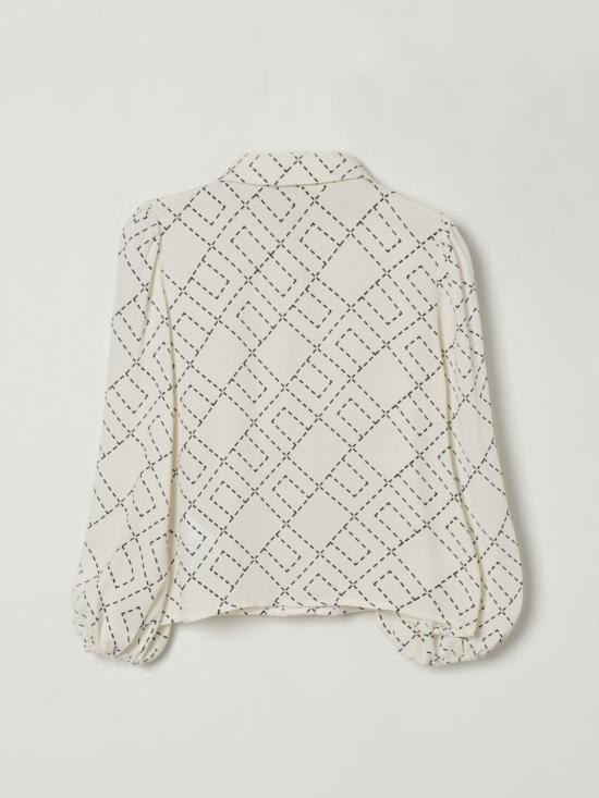 25FW [키즈] 엘리자베타프랜치 셔츠 EGCA0480VI040 0077 Butter - ELISABETTA FRANCHI