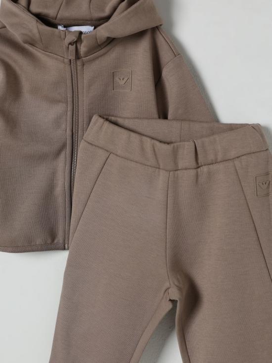 25FW [키즈] 엠포리오 아르마니 오버롤 EB000815AF1605 U6096 Ecru - EMPORIO ARMANI