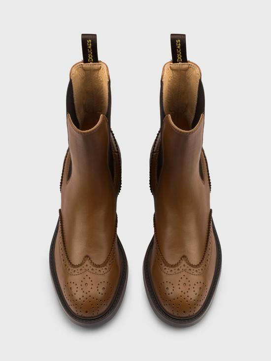 25FW 듀칼 뮬/슬리퍼 DD8599BRUGUF214 TC49 Brown - DOUCAL’S