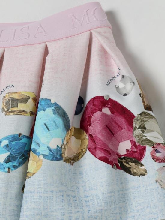 25FW [키즈] 모나리자 스커트 11F7036622 9058 Pink - MONNALISA