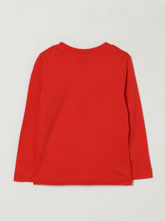 25FW [키즈] 모스키노 티셔츠 HTO00JLAA10 50109 Red - MOSCHINO