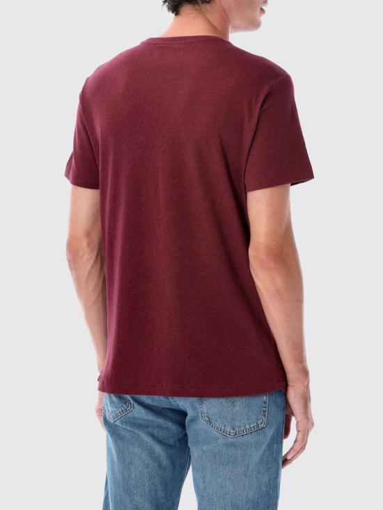 25FW 폴로 랄프로렌 반팔 티셔츠 710671438 283 Wine - POLO RALPH LAUREN