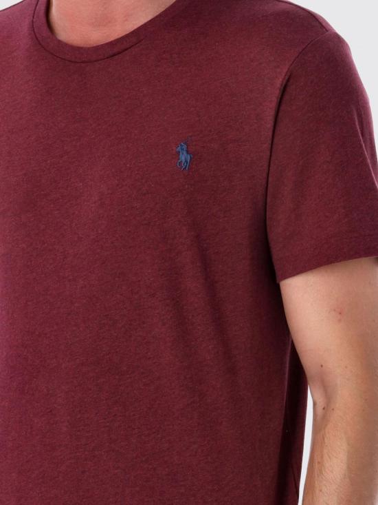 25FW 폴로 랄프로렌 반팔 티셔츠 710671438 283 Wine - POLO RALPH LAUREN