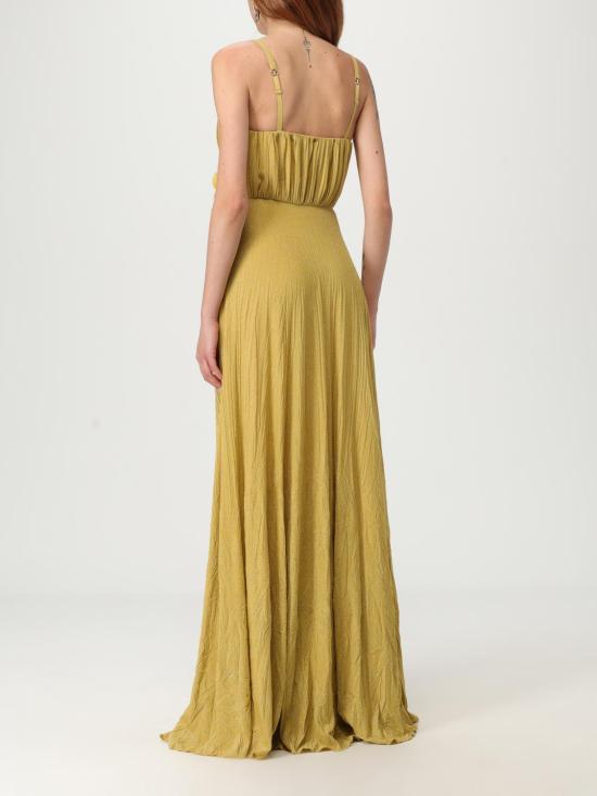 25FW 엘리자베타프랜치 롱 원피스 ABR22 DC6 Brown - ELISABETTA FRANCHI