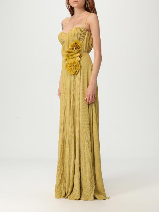 25FW 엘리자베타프랜치 롱 원피스 ABR22 DC6 Brown - ELISABETTA FRANCHI