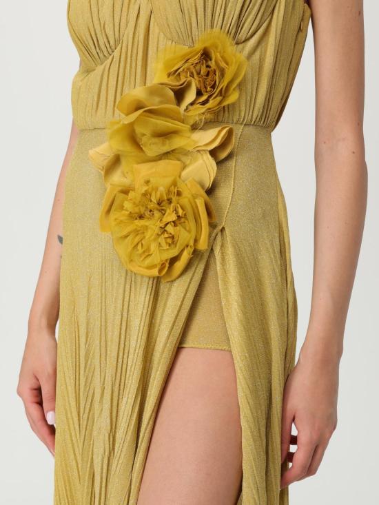 25FW 엘리자베타프랜치 롱 원피스 ABR22 DC6 Brown - ELISABETTA FRANCHI