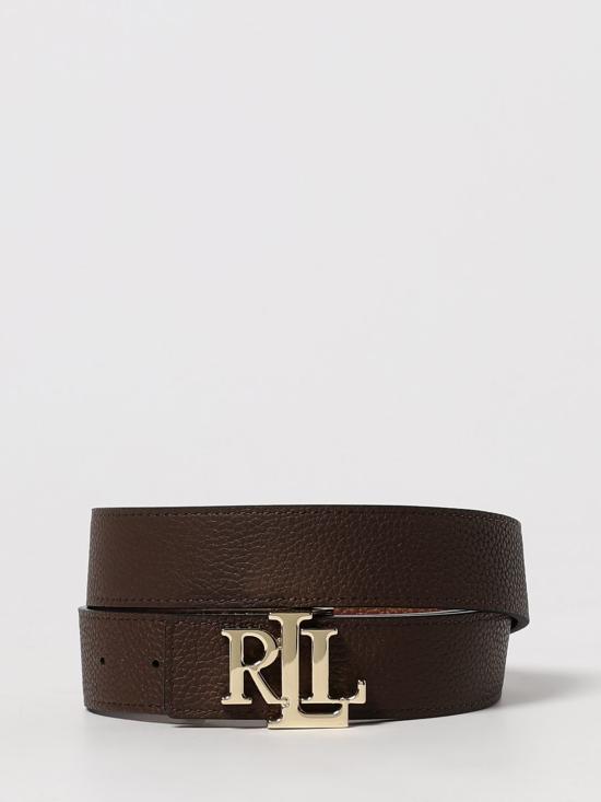 25FW 랄프 로렌 레귤러 벨트 412912039 002 Leather - RALPH LAUREN