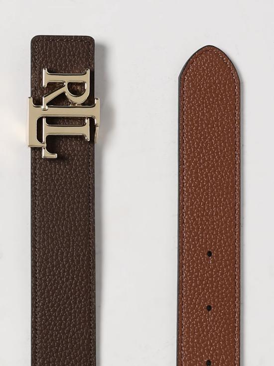 25FW 랄프 로렌 레귤러 벨트 412912039 002 Leather - RALPH LAUREN