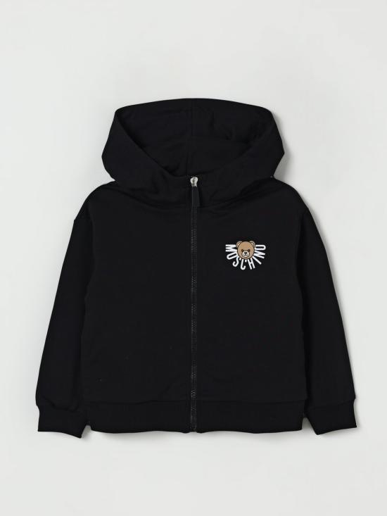 25FW [키즈] 모스키노 풀오버 HUF09ELCA40 60100 Black