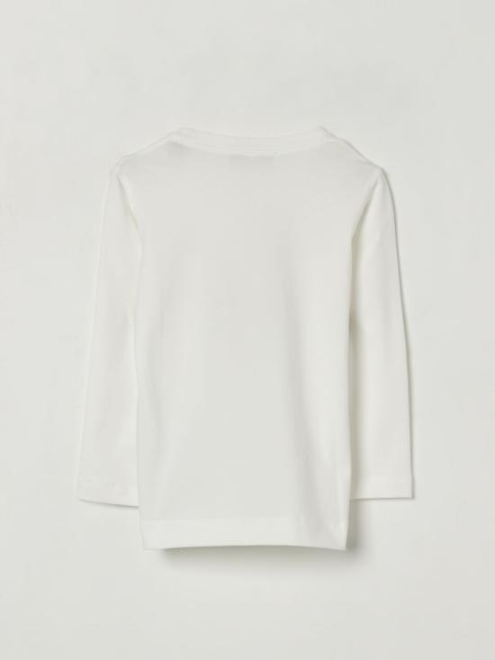 25FW [키즈] 모나리자 티셔츠 11F6286202 0001 Yellow Cream - MONNALISA