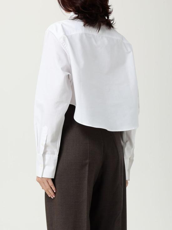 25FW 아미 셔츠 FSH770CO0031 168 White - AMI