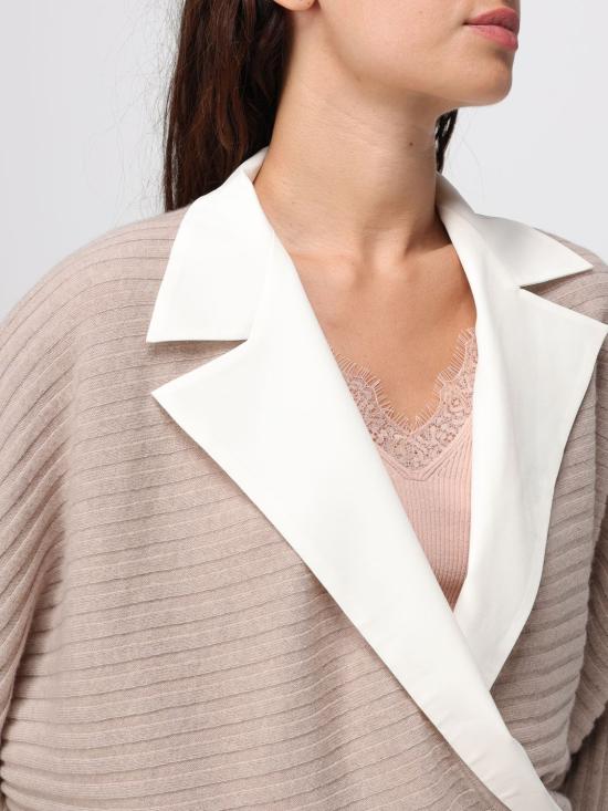 25FW 리우조 스웨터 CF5316MS019 C3763 Dove Grey - LIU JO