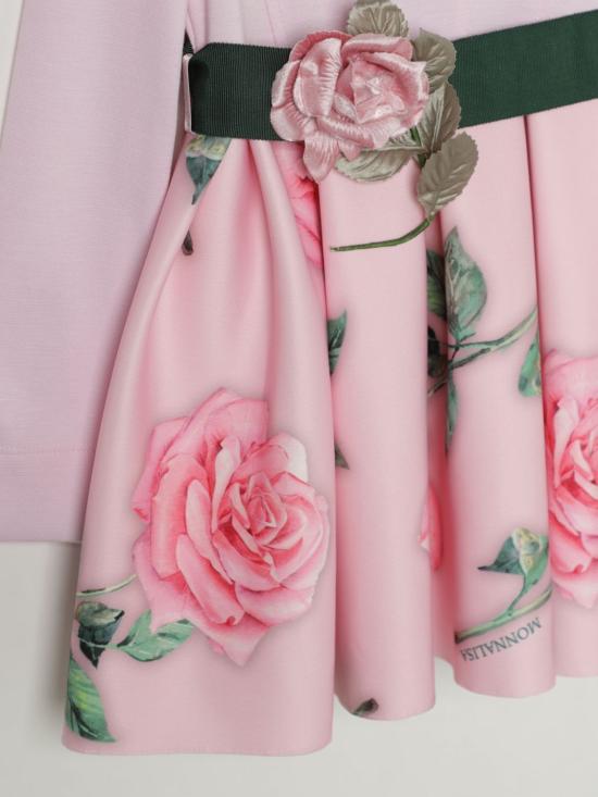 25FW [키즈] 모나리자 원피스 11F9196661 0093 Pink - MONNALISA