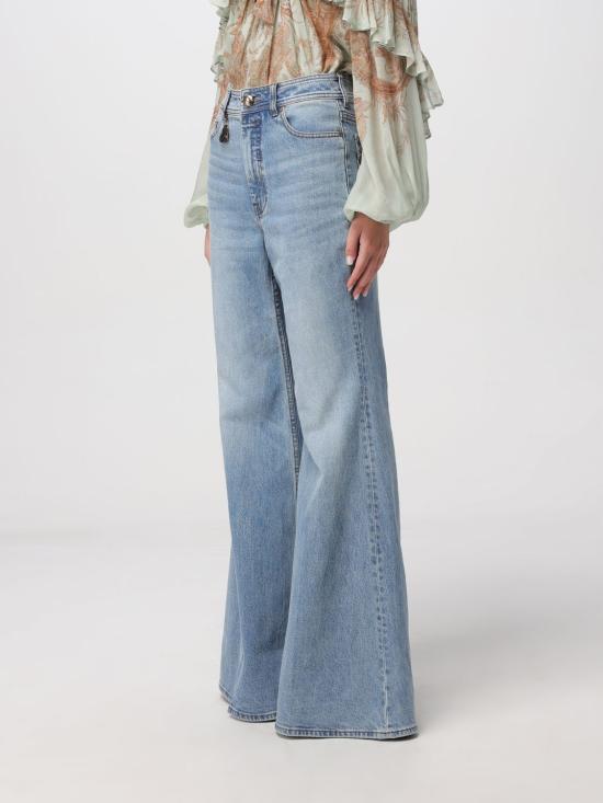 25FW 짐머만 데님 팬츠 4757PF25R DWBL Blue - ZIMMERMANN