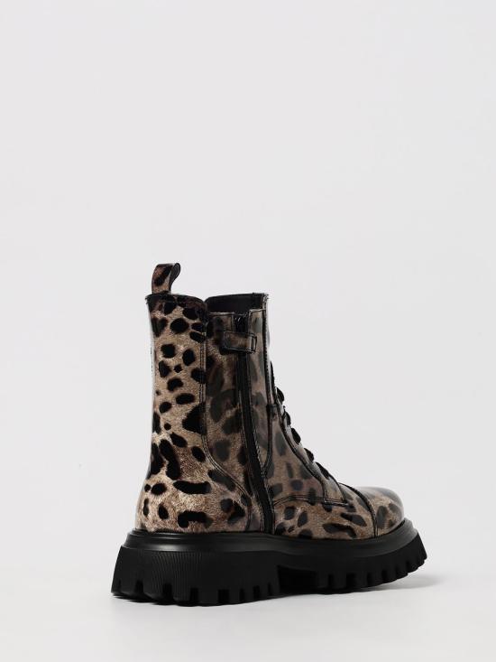 25FW [키즈] 돌체앤가바나 슈즈 D11360AM568 HA93M Brown - DOLCE & GABBANA